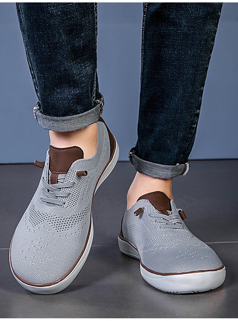 Men's wide shoes, large size casual shoes, suitable for people with fat feet wide feet, soft and light walking shoes