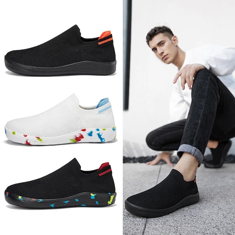 Men's wide shoes, large size casual shoes, suitable for people with fat feet wide feet, soft and light walking shoes