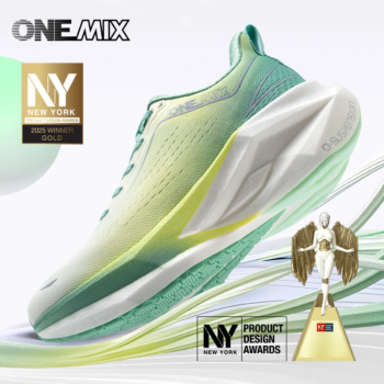 ONEMIX Running Shoes for Men Super Light Outdoor Athletic Training Jogging Sneakers Anti Slip Wear-Resistant Walking Shoes