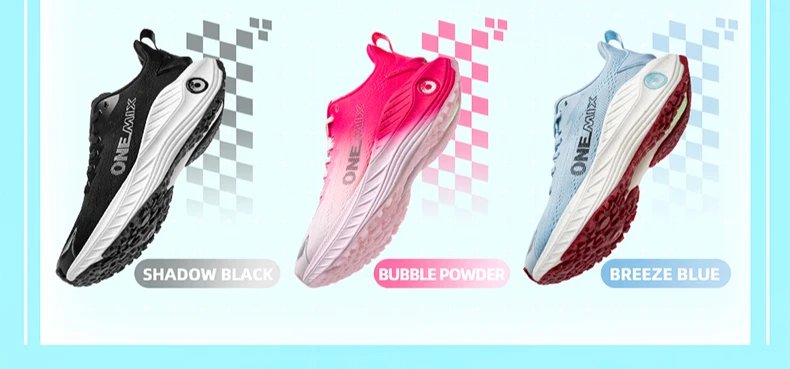ONEMIX Casual Running Shoes Breathable Summer Jogging Shoes Men Lightweight Women Gym Shoes Outdoor Male Cushion Sports Shoes