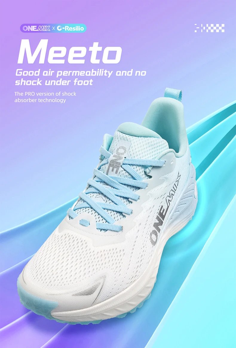 ONEMIX Casual Running Shoes Breathable Summer Jogging Shoes Men Lightweight Women Gym Shoes Outdoor Male Cushion Sports Shoes