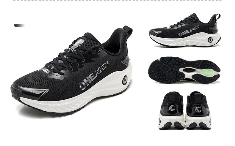 ONEMIX Casual Running Shoes Breathable Summer Jogging Shoes Men Lightweight Women Gym Shoes Outdoor Male Cushion Sports Shoes