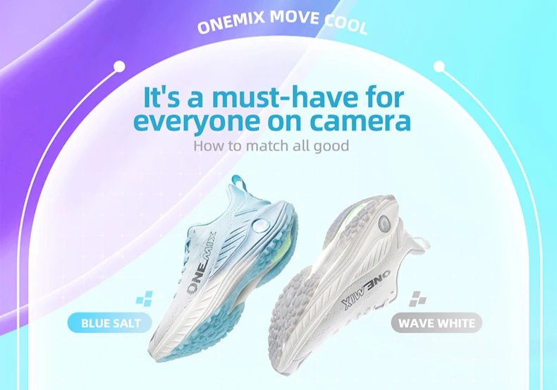 ONEMIX Casual Running Shoes Breathable Summer Jogging Shoes Men Lightweight Women Gym Shoes Outdoor Male Cushion Sports Shoes