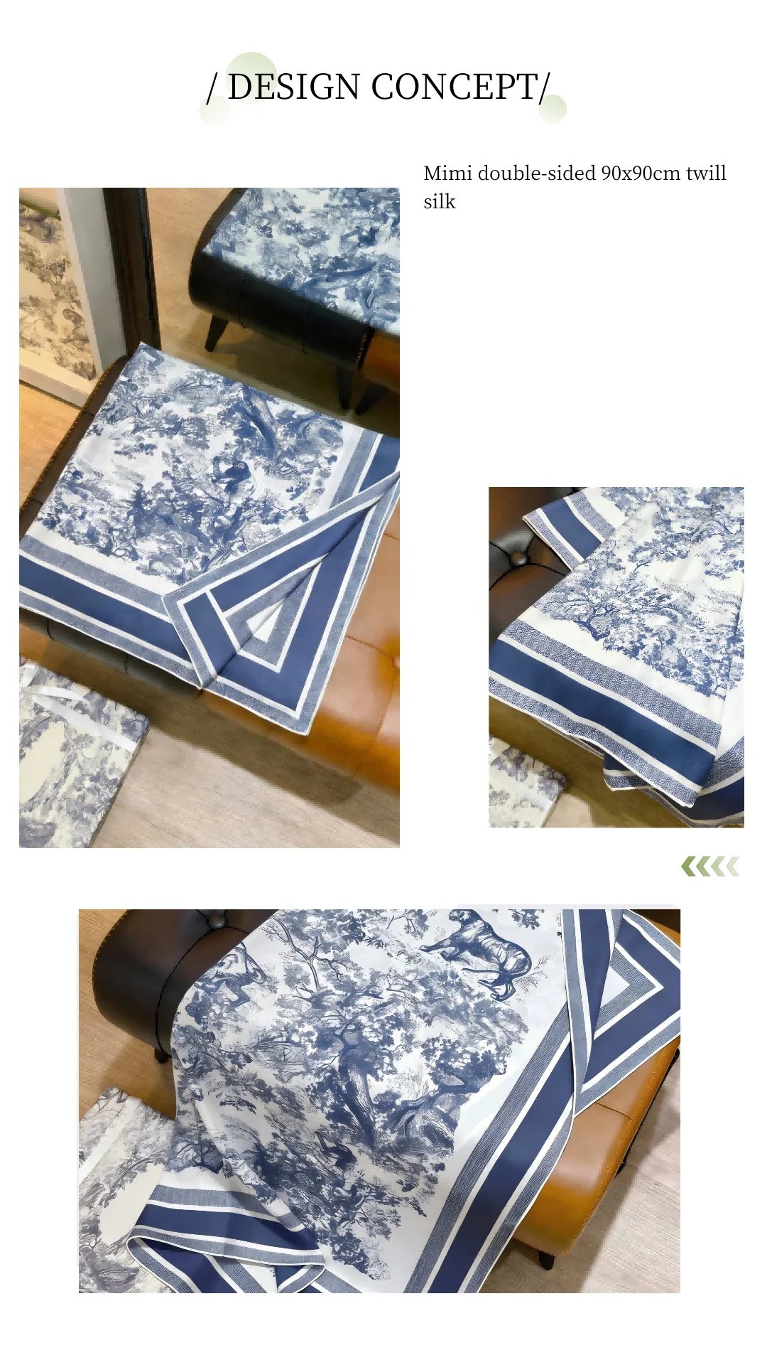 90CM × 90CM new luxury spring fashion women's scarf, high-quality girls' scarf shawl