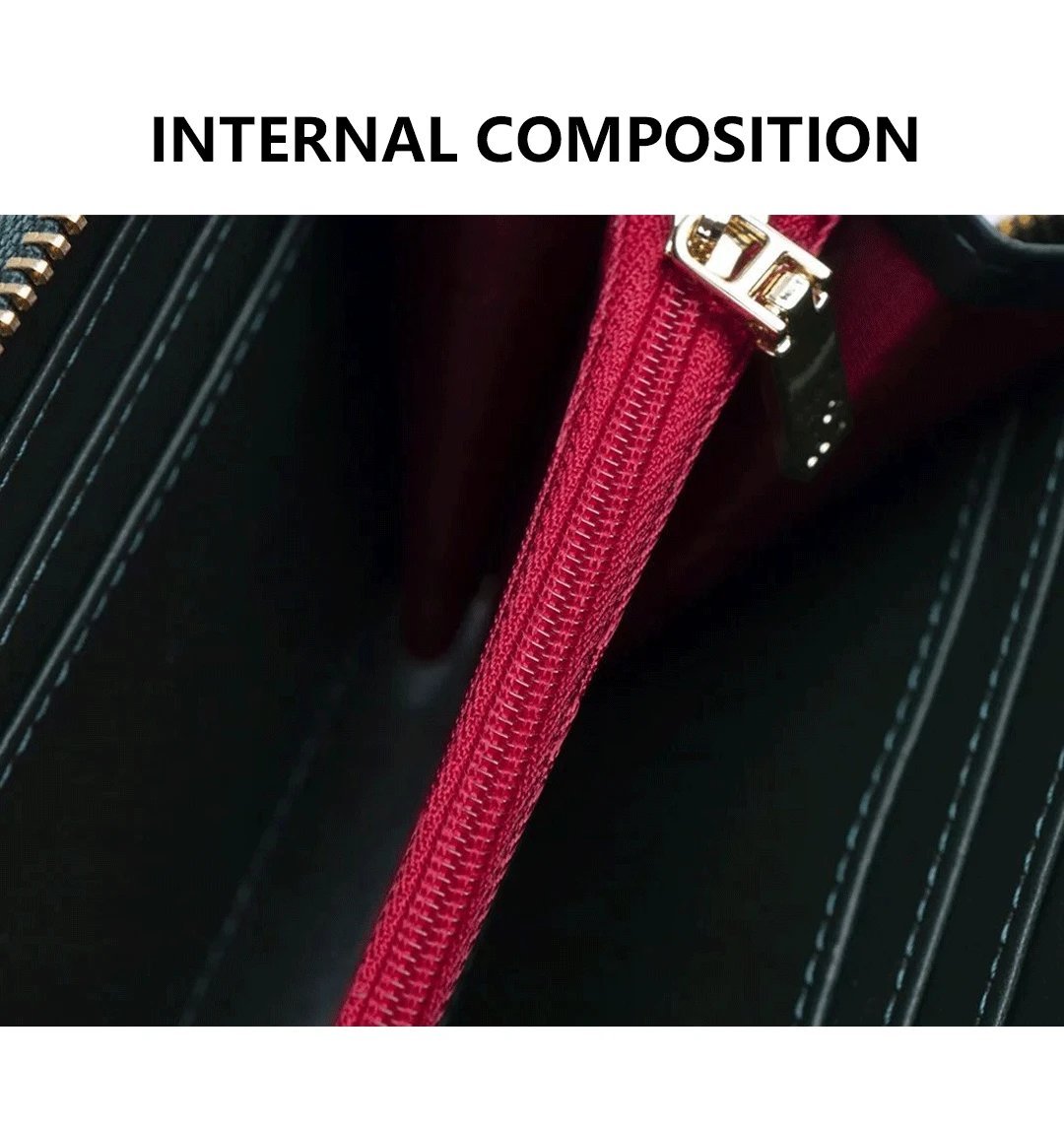 CH High Quality Luxury Women's Wallet Classic Retro Folding Print Design Fashionable Premium Zero Wallet