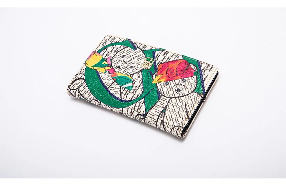 CH New Fashion Simple Card Holder Bag Luxury Brand Printed Women's Long Wallet Vintage Classic PVC Material 2025