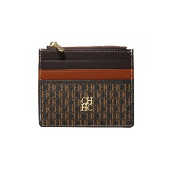 CH Portable Women's Wallet Exquisite Urine Decoration Durable and Elegant Brand Design Letter Decoration Zipper Card Bag