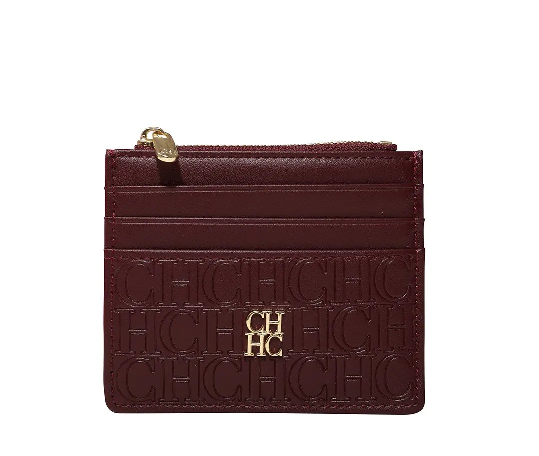 CH Portable Women's Wallet Exquisite Urine Decoration Durable and Elegant Brand Design Letter Decoration Zipper Card Bag