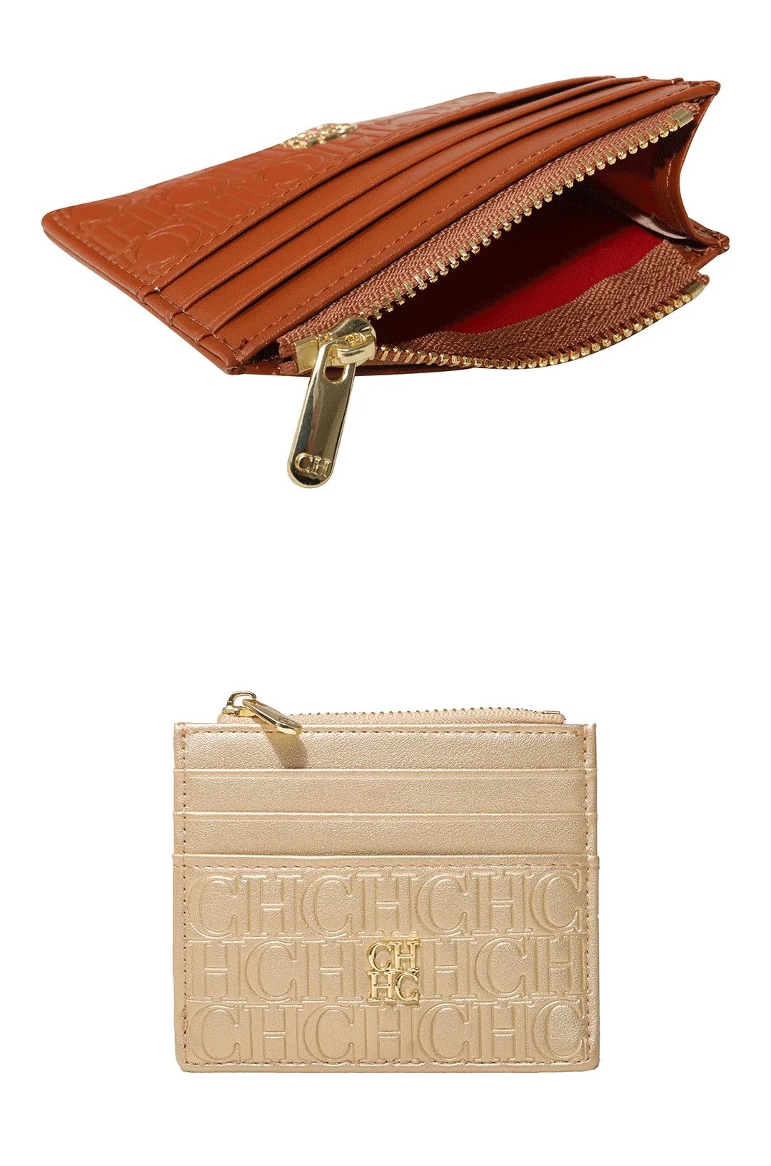 CH Portable Women's Wallet Exquisite Urine Decoration Durable and Elegant Brand Design Letter Decoration Zipper Card Bag