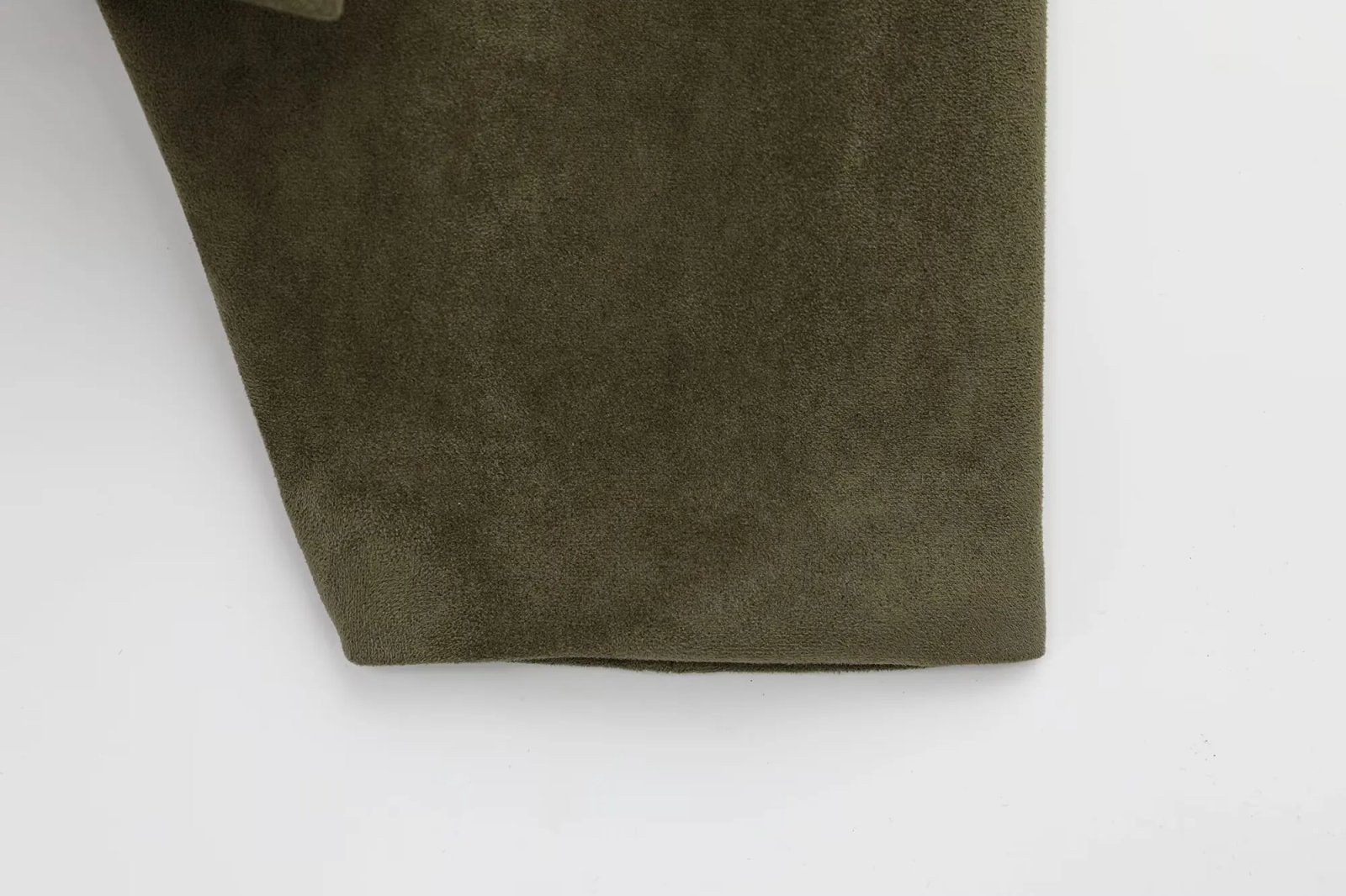 HH Women Brown Green Suede Jacket Loose Casual Bomber Coat Lapel Zipper Long Sleeve Jackets Vintage Lady Motorcycle Outwears