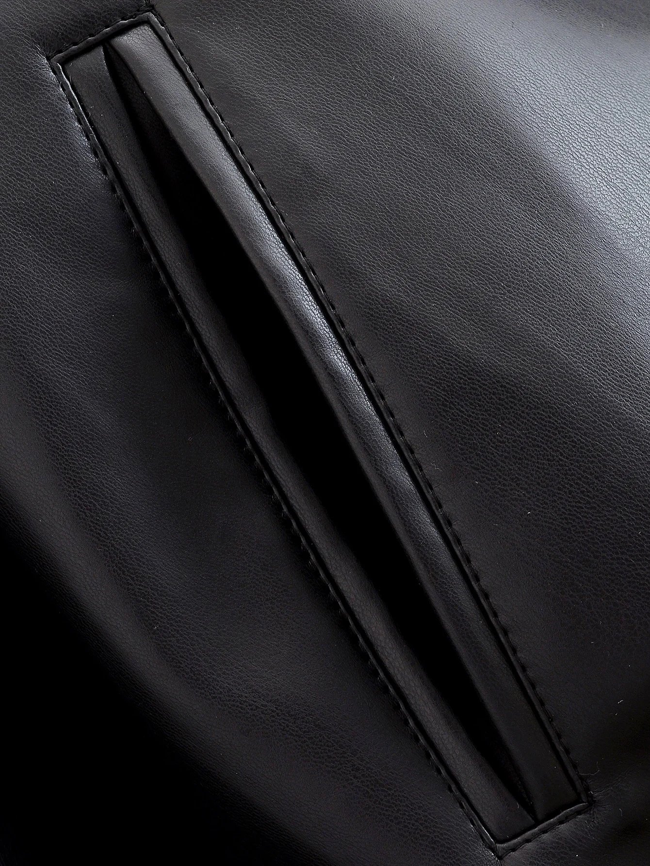 HH Women Fashion Black Short Faux Leather Trench Coat Long Sleeve Lapel Jacket With Belt Vintage Lady Motorcycle Jacket Outwear