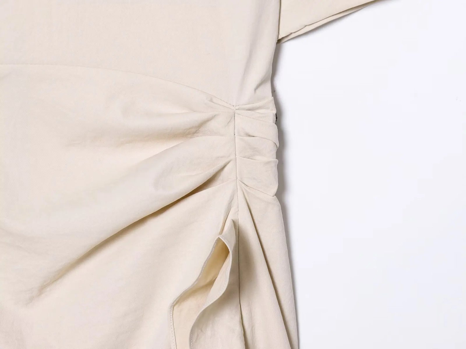 HH Women New Fashion Round Neck Pleated Short Sleeve Waist Dress Women Casual Sexy Side Zipper Button Solid Midi Summer Dress